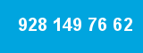928 149 76 62 928 149 76 62